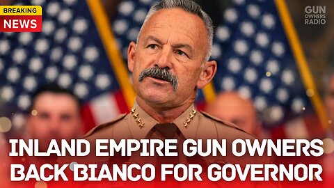 Sheriff Chad Bianco Gets Major Endorsement for California Governor