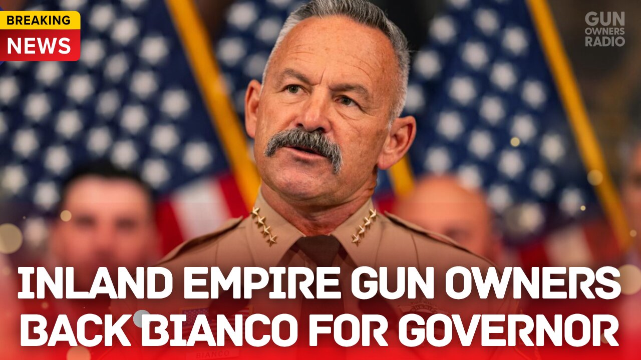 Sheriff Chad Bianco Gets Major Endorsement for California Governor