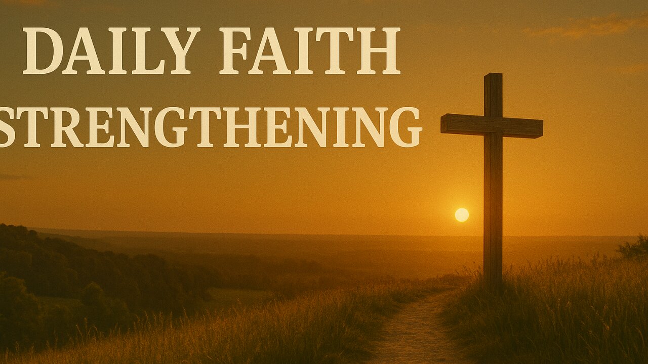 Daily Faith Strengthening: Practical Biblical Practices