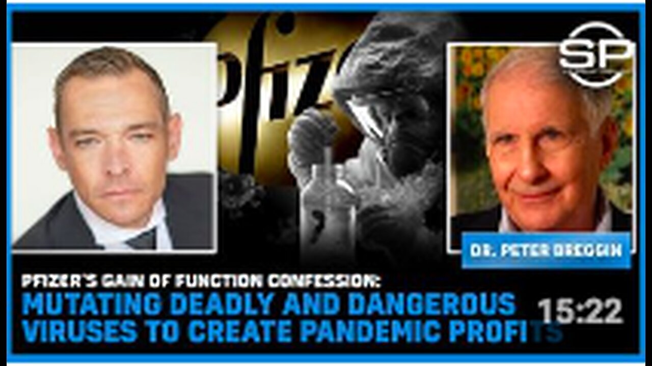 "Pfizer's Admission: Mutating Viruses for Pandemic Profits"