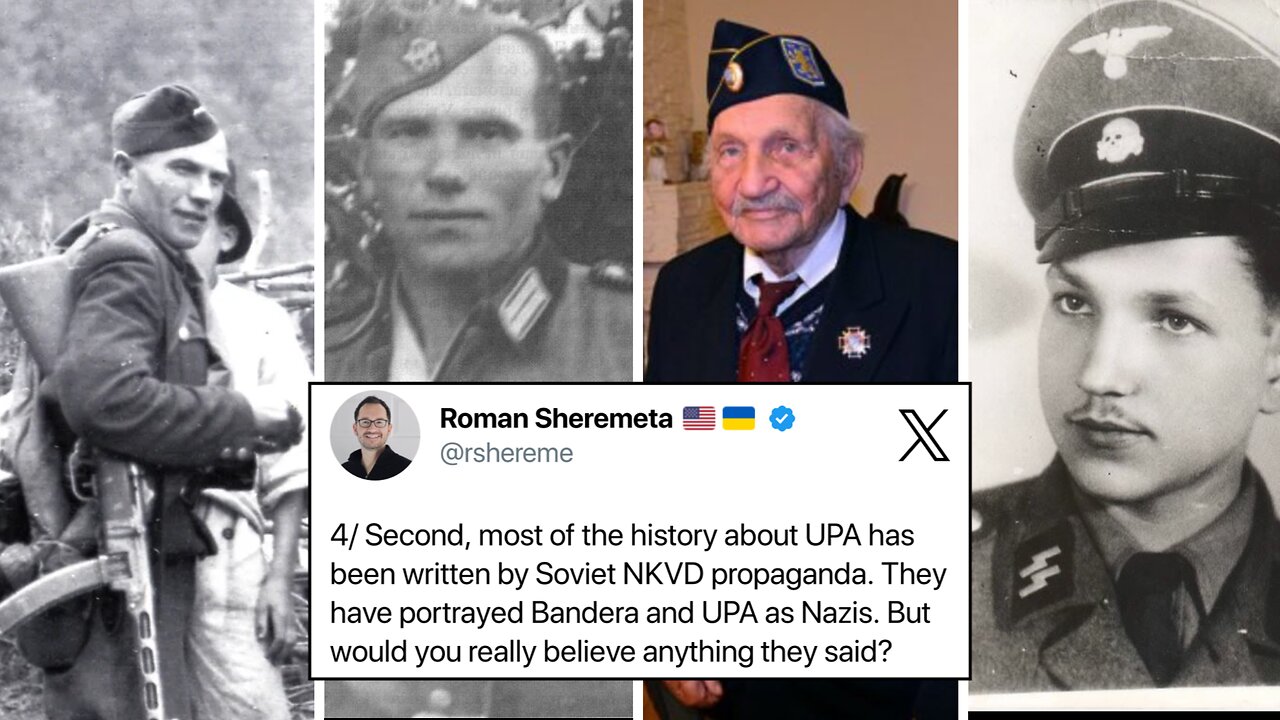 Roman Sheremeta is a Bandera simp fascist.