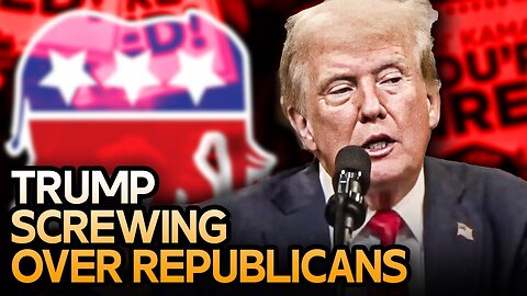Trump Screwing Over Next Generation Of Republican Politicians
