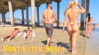 You Won't Believe What I Saw on this Beach Walk in Huntington Beach, California