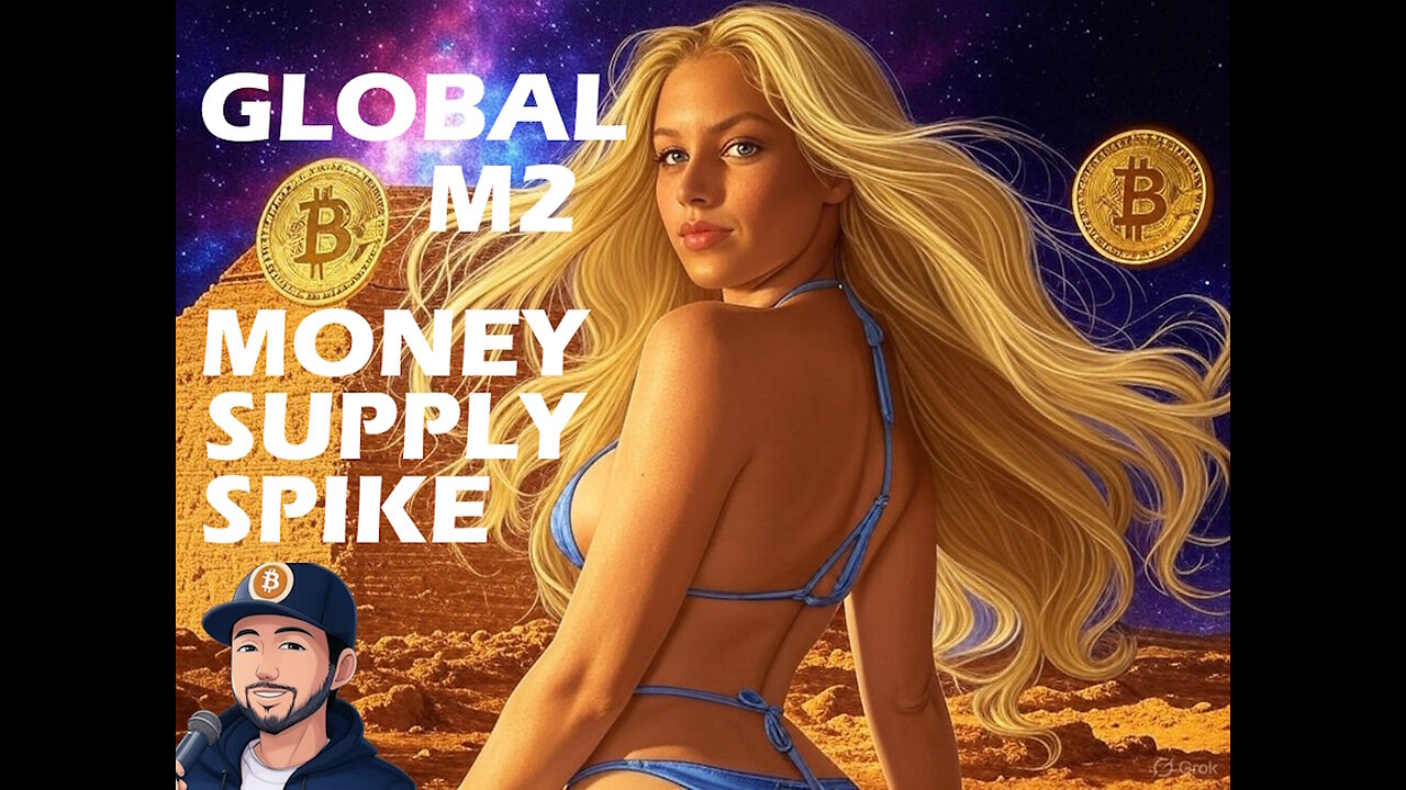Global M2 Money Supply Ready to Spike Moving Bitcoin Much Higher!