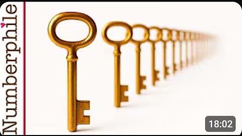 "🔑 The Infinite Hotel Key Problem: Solved by Math! 🏨✨ | Numberphile"