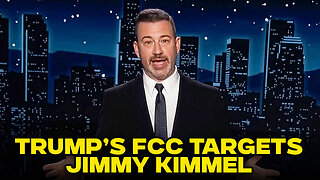 So Much For Charlie Kirk's Take On Free Speech - FCC Pulls Jimmy Kimmel Off Air