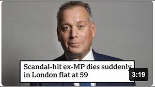 YET ANOTHER VACCINE-PUSHING MP DROPS DEAD!