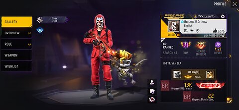 Free fire gaming