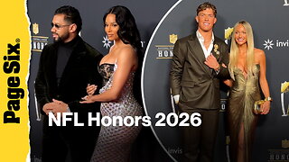 Ciara & Russell Wilson, Jaxon Dart & Marissa Ayers, Robert Irwin, more at the NFL Honors 2026