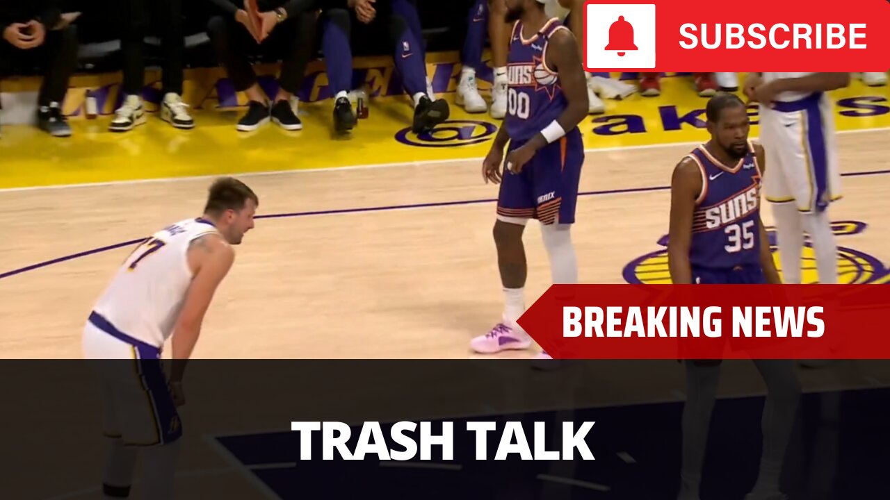 Trash Talk Between Luka And Durant Revealed