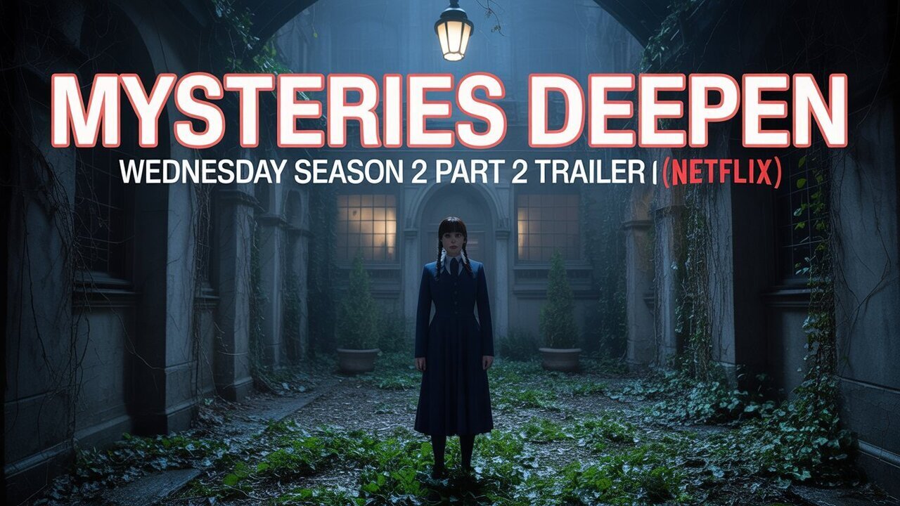 🖤 Back to Nevermore | Wednesday Season 2 Part 2 Official Trailer