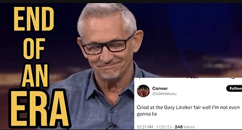 Punished for Gaza support, emotional Gary Lineker leaves BBC; fans in tears
