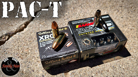 Hard Barrier Terminal Ballistic Testing: 100 gr. S&B XRG vs. 115 gr. Barnes TAC-XPD