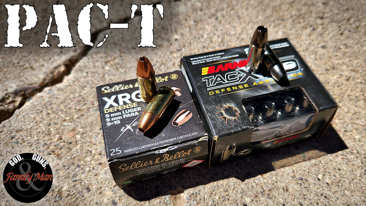 Hard Barrier Terminal Ballistic Testing: 100 gr. S&B XRG vs. 115 gr. Barnes TAC-XPD