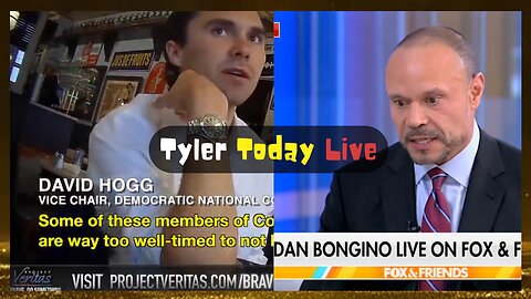 David Hogg caught on hidden camera & FBI hidden documents found?| Tyler Today Live #46