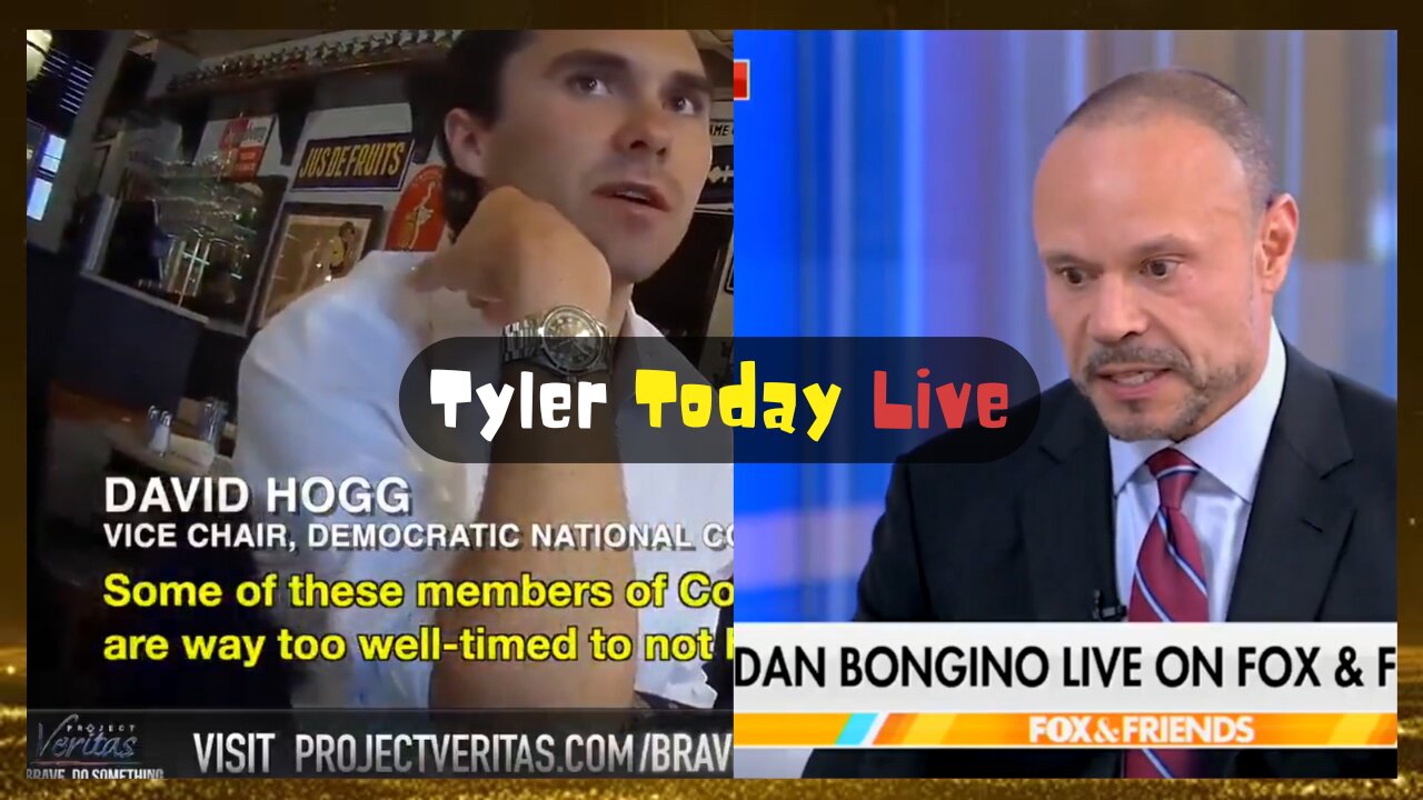 David Hogg caught on hidden camera & FBI hidden documents found?| Tyler Today Live #46