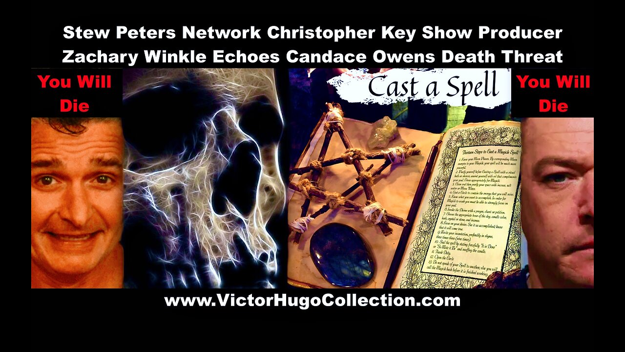 Stew Peters Network Christopher Key Show Producer Zachary Winkle Echoes Candace Owens Death Threat