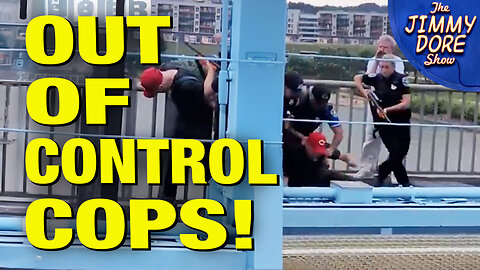VIDEO: Cops BRUTALIZE Anti-ICE Protesters!