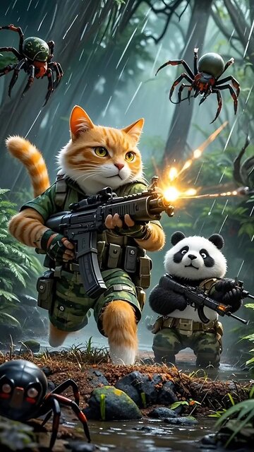 Cat & Panda Rescue missions