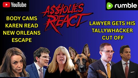 A$$holes React (ep. 24) Karen Read, severing lawyer’s genitals, and more