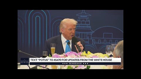 President Trump Participates in a Dinner Hosted by the President of the Republic of Korea