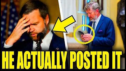 Massie Finally Posted It As Epstein Ruins Vance’s Career