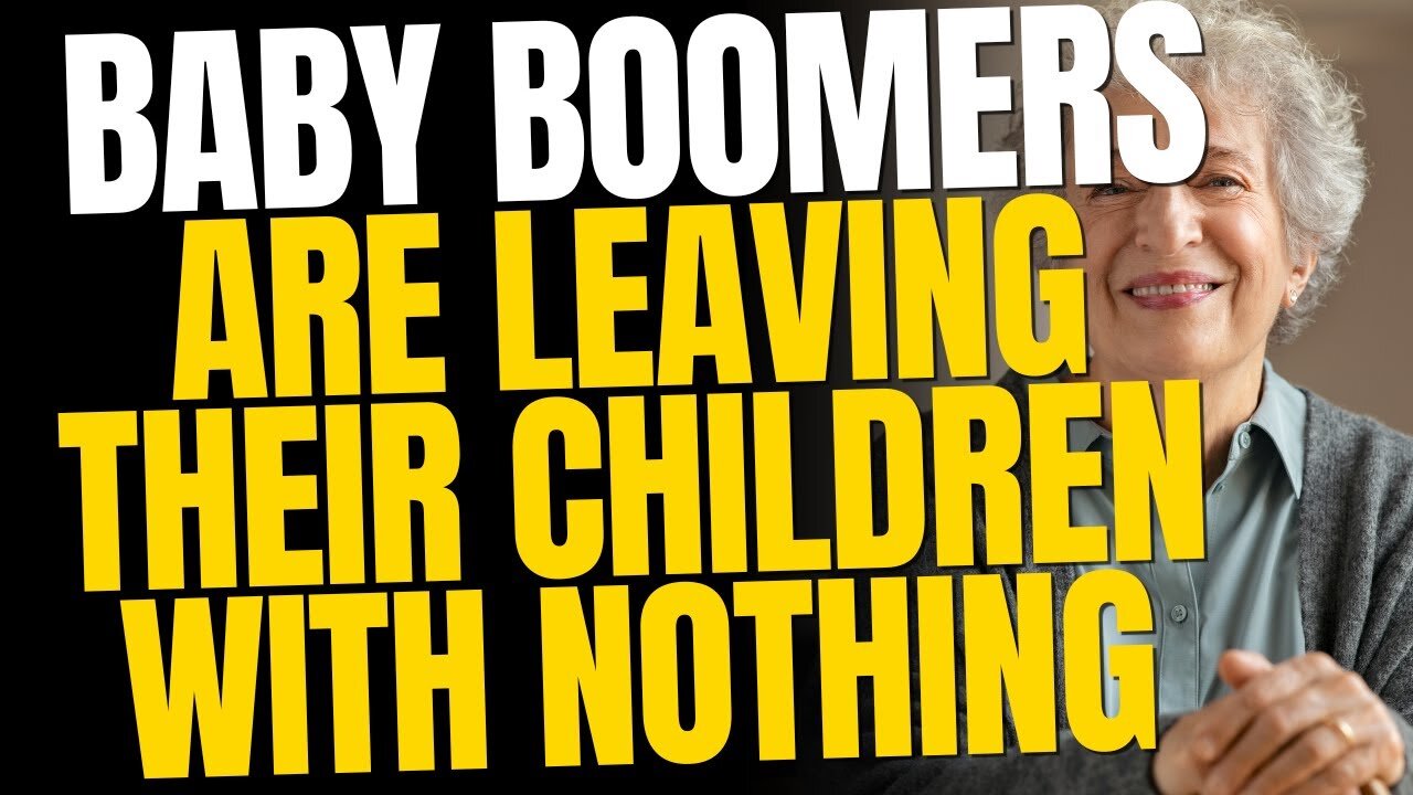 Baby Boomers Are Leaving Their Children With Nothing