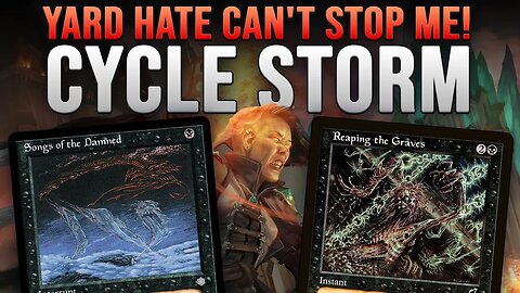 YARD HATE CAN'T STOP ME! Pauper Cycle Storm in a Spy Combo Metagame | Magic: The Gathering MTG
