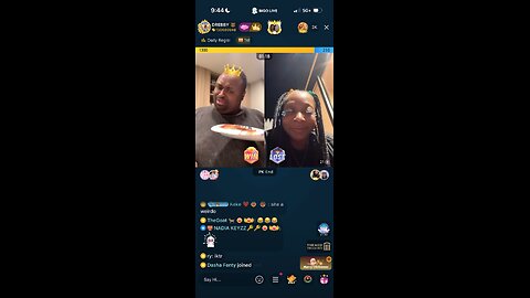 DREBABY AND 21BADBITCH CHIT CHATS ON CHRISTMAS EVENING BIGO LIVE
