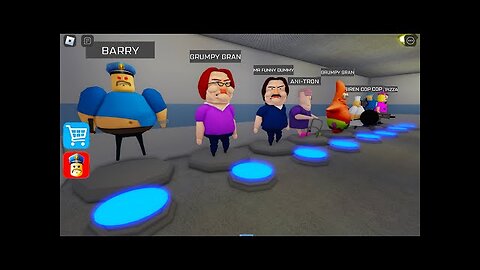 Barry HARD MODE BARRY'S PRISON RUN! Obby Walkthrough FULL GAME (#Roblox) #obby