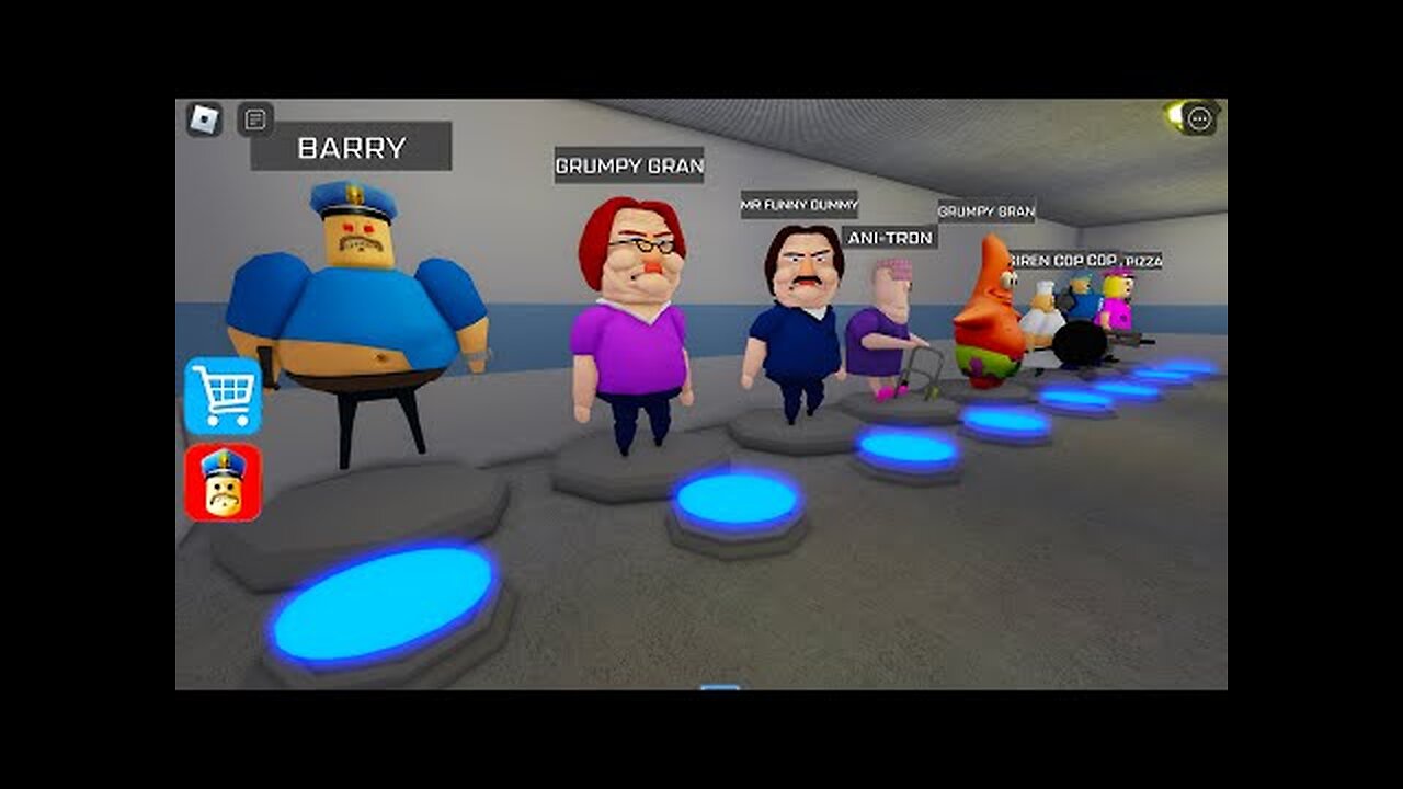 Barry HARD MODE BARRY'S PRISON RUN! Obby Walkthrough FULL GAME (#Roblox) #obby
