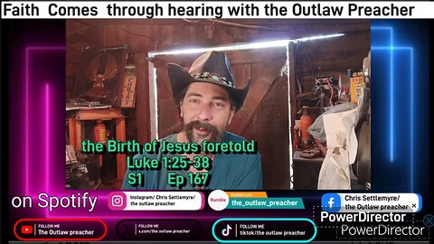 the Birth of Jesus foretold Luke 1:25-38 S1 Ep 167