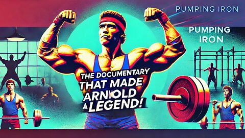 PUMPING IRON - ARNOLD SCHWARZENEGGER AND LOU FERRINO