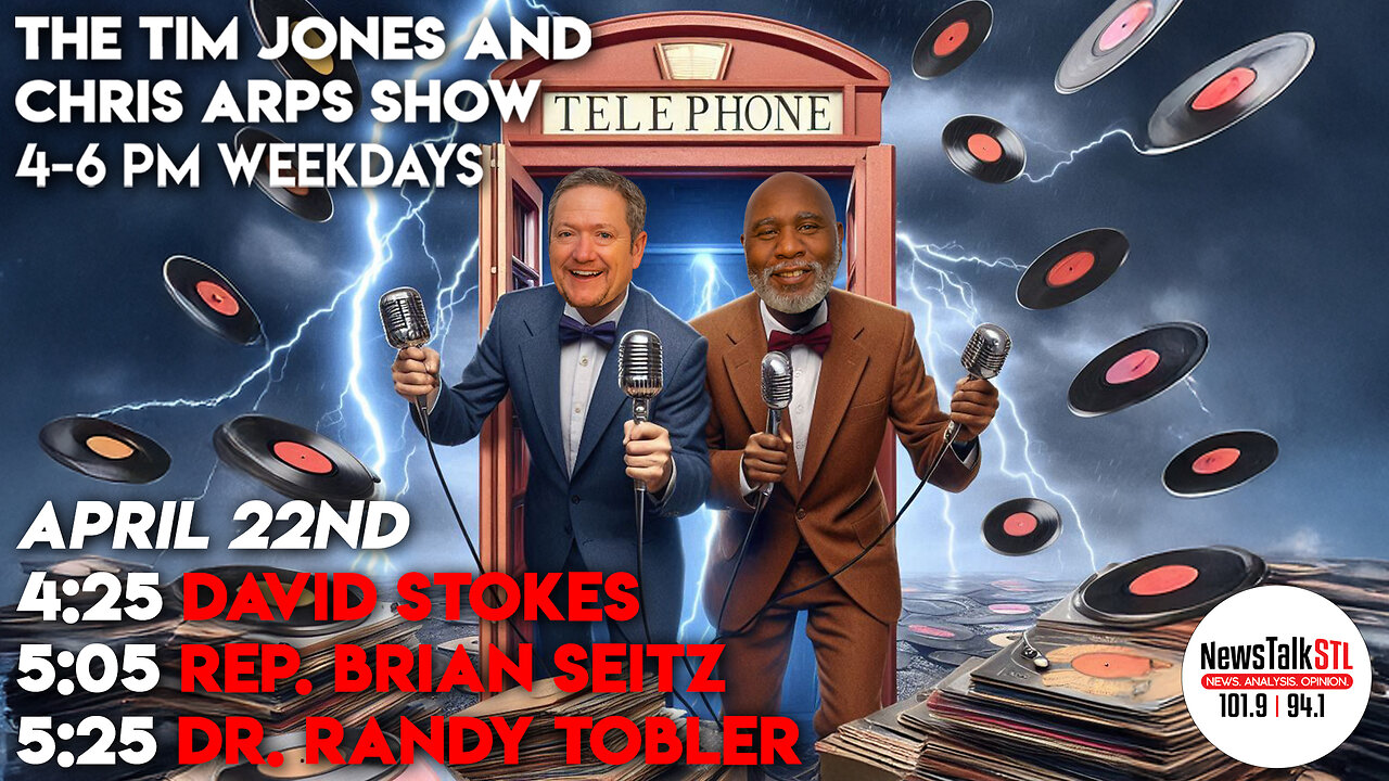 The Tim Jones and Chris Arps Show 04.22.2025 David Stokes | Rep. Seitz | Dr. Tobler