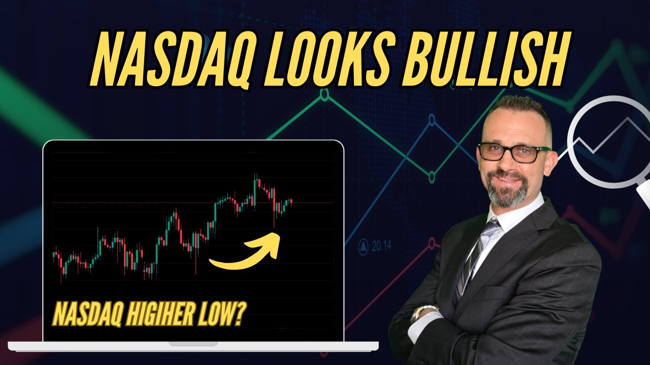 $NASDAQ Uptrend! $BTCUSD Higher Low 7/23/2025