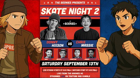 Game Of SKATE Donny Hixson Vs. Chris Massie: Boonies Skate Night 2