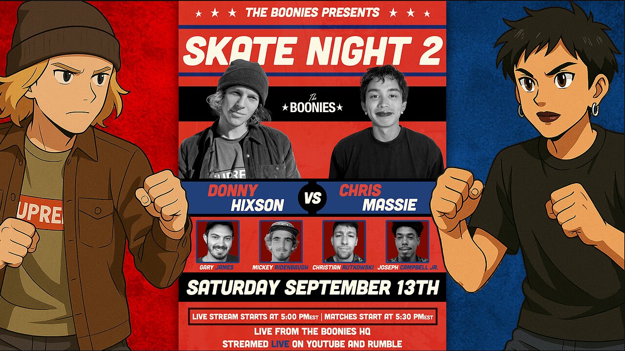 Game Of SKATE Donny Hixson Vs. Chris Massie: Boonies Skate Night 2