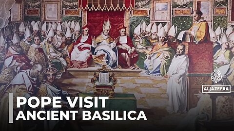 Pope Leo in Turkiye: Pontiff to visit ancient basilica on day two of visit