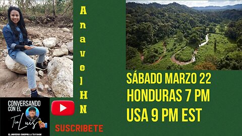 ANA ROSARIO DEFENZORA DEL MAR YLA NATURALEZA Y ANIMALES DESDE HONDURAS