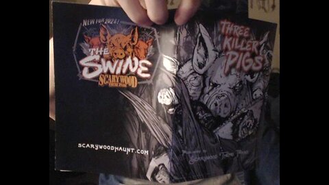 THREE KILLER PIGS Book Reading (From Scarywood Theme Park)