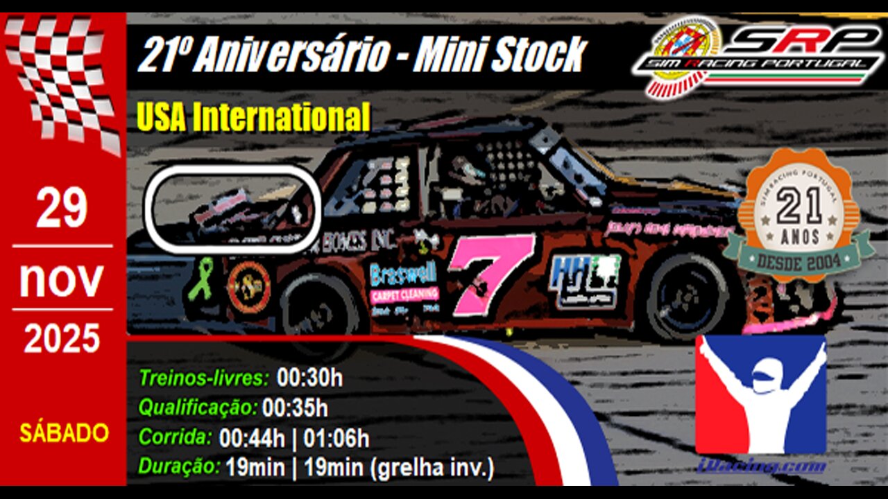 🇵🇹 [iRacing Live] 🇵🇹 21º Aniversário @ All Night Long