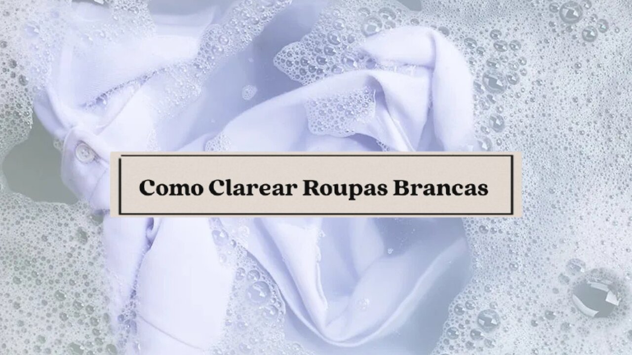 👚💦Como Deixar Roupas Brancas com Receita Caseira