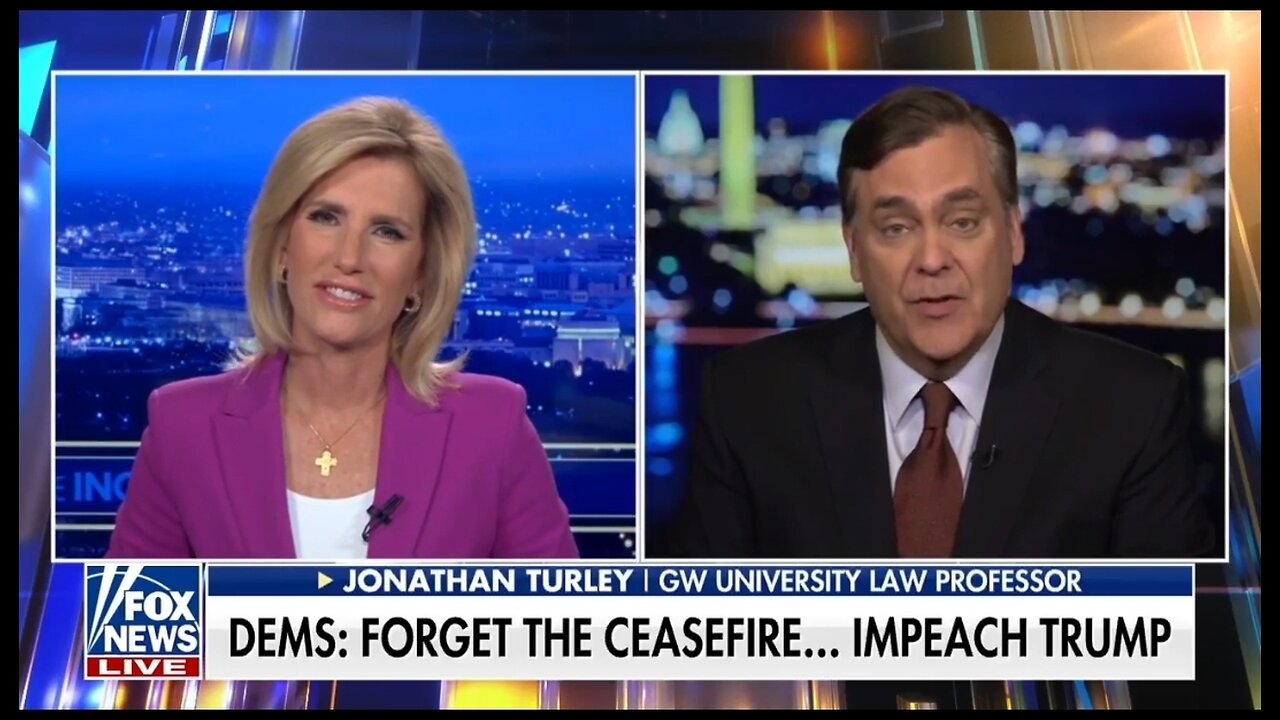 Jonathan Turley: Peace Doesn't Make For A Good Impeachment