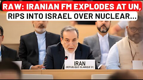 Iran Unleashes Firestorm at UN, Calls Israel’s Strike on Nuclear Sites Diplomatic ‘Betrayal