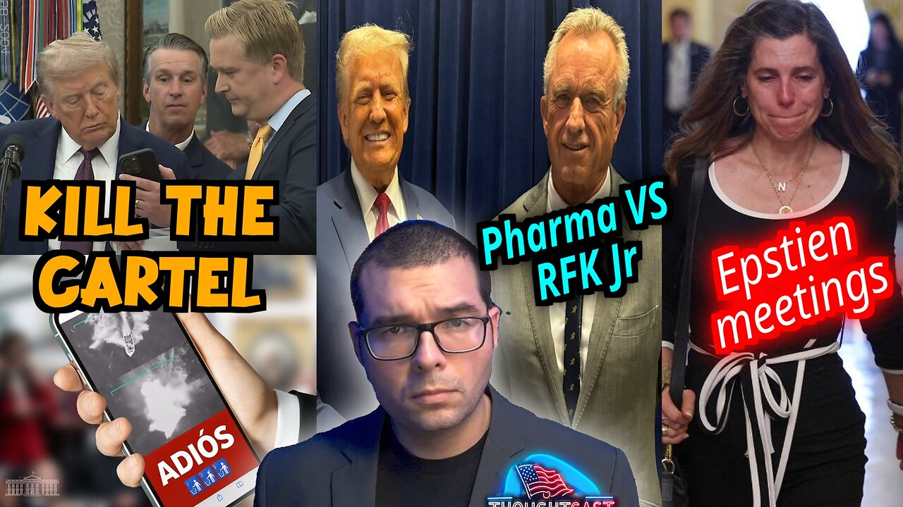 Trump Bombs Cartel. Epstein Release. PHARMA VS RFK. TC 9/3/25
