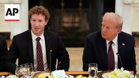 Trump hosts Mark Zuckerberg, Tim Cook and tech CEOs for White House dinner