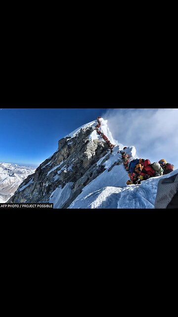 I'm Climbing Mount Everest