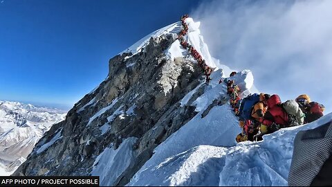 I'm Climbing Mount Everest