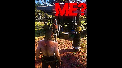 Uncle Harlow tries to get it with Cougar Grimshaw #rdr2
