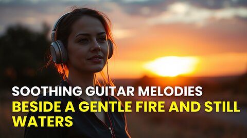 Campfire Guitar by the Lake
